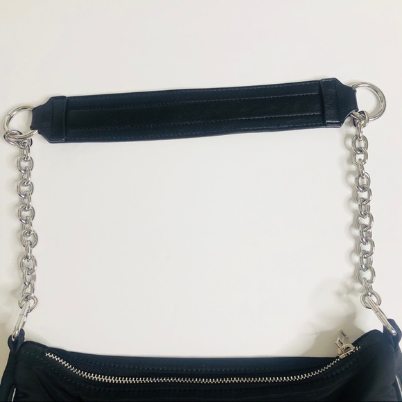 SOLD Brandy Melville Black Nylon Shoulder Bag - Picture 7 of 9